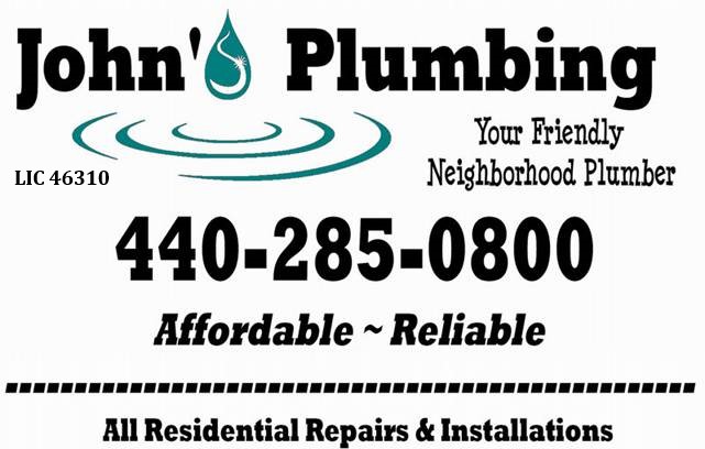 John's Plumbing All Residential Repairs and Installations logo